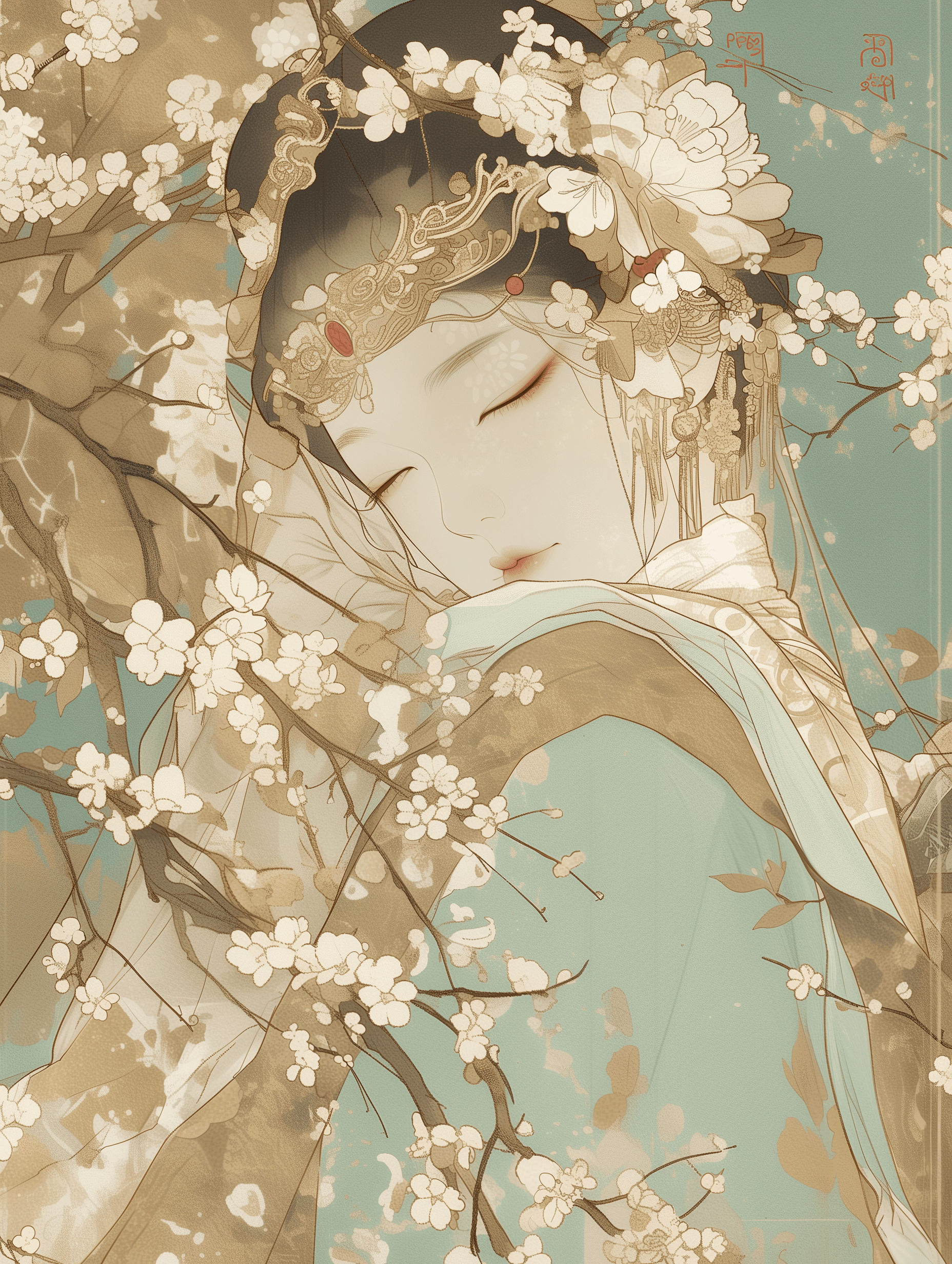3月 桃花花神