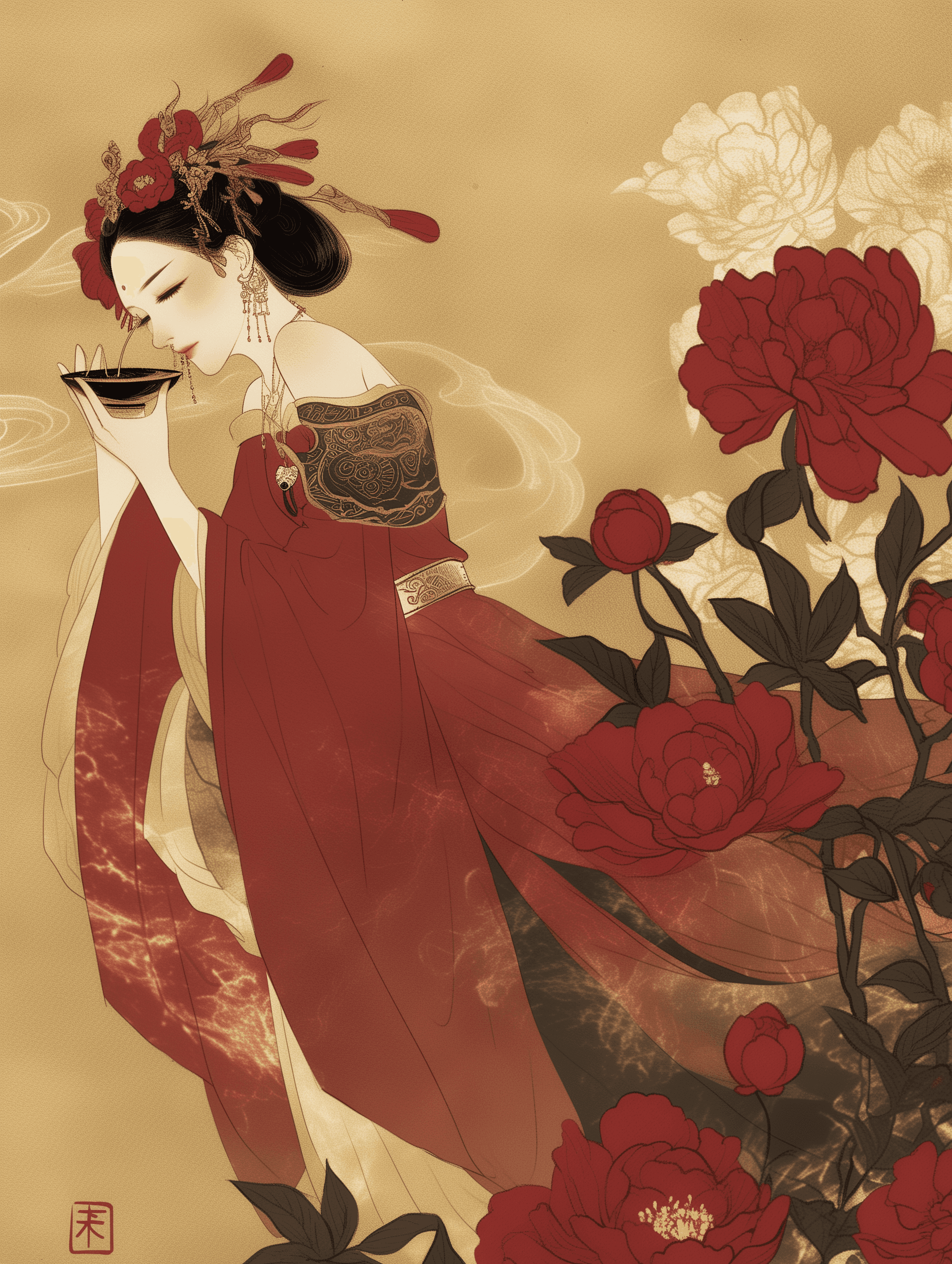 4月 牡丹花神