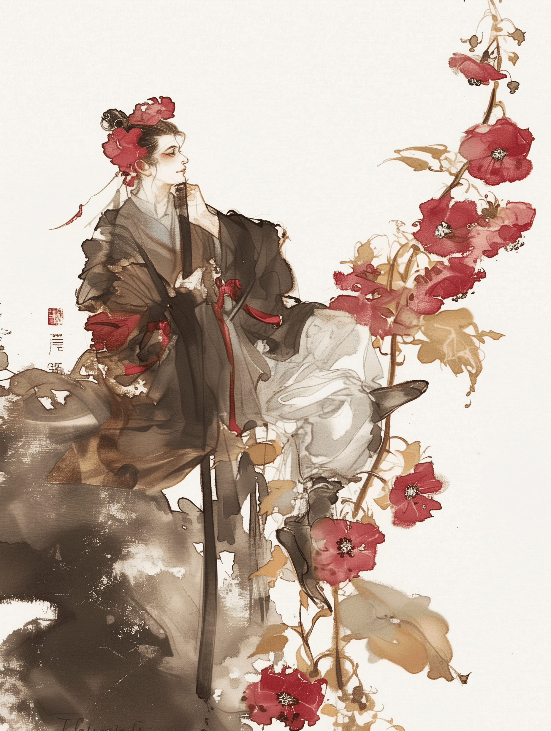 7月 蜀葵花神