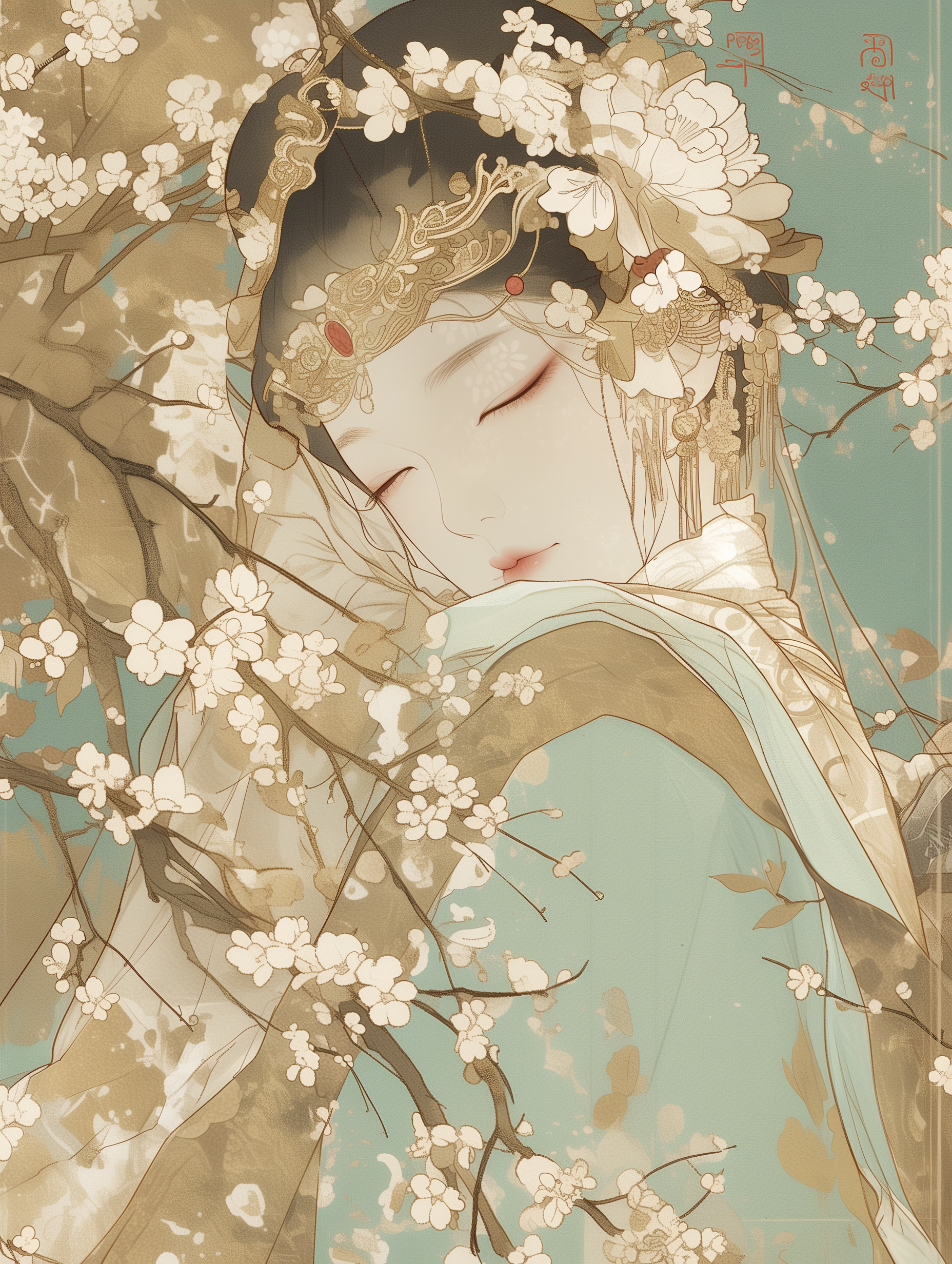 3月 桃花花神