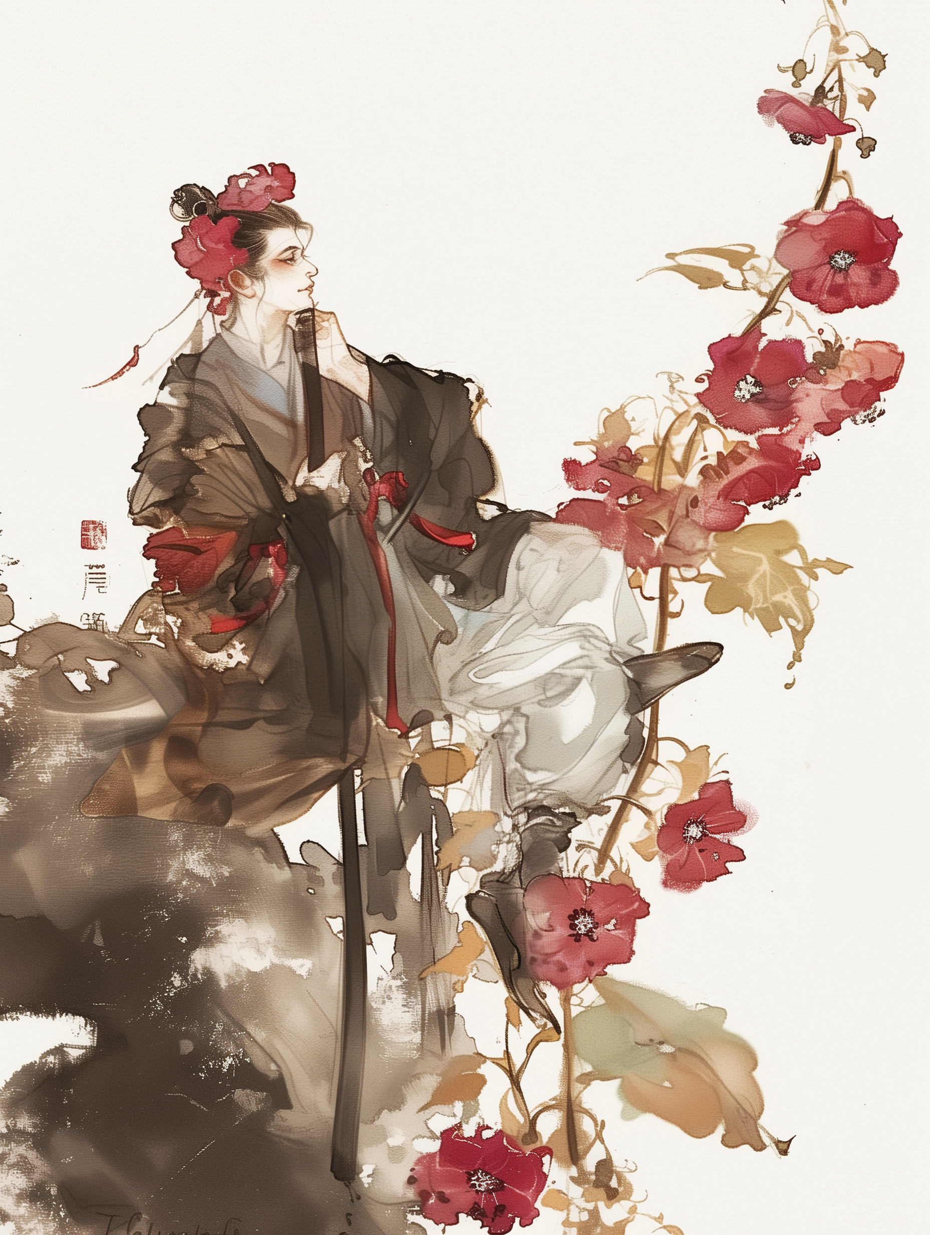 7月 蜀葵花神