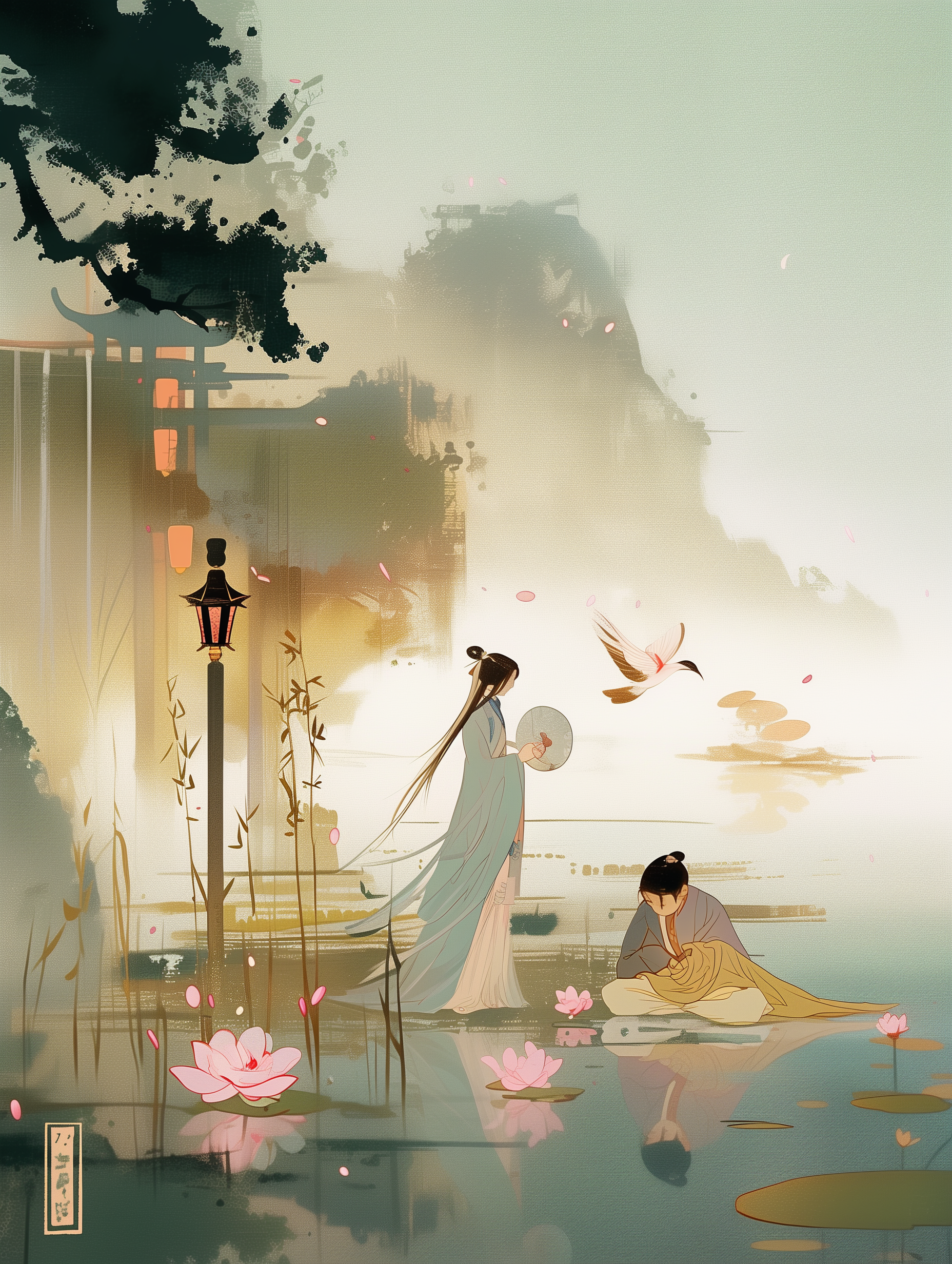 处暑海报
