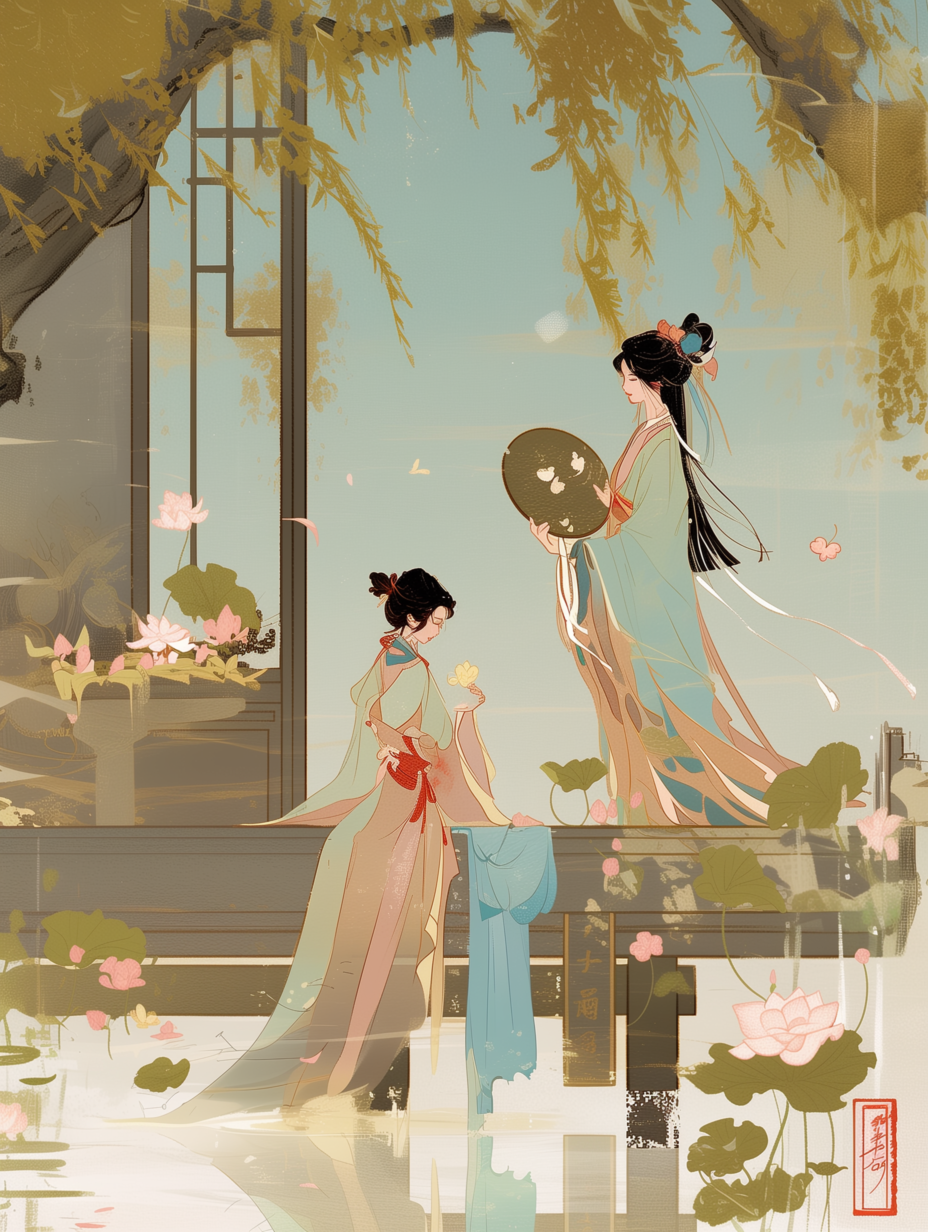 立秋海报