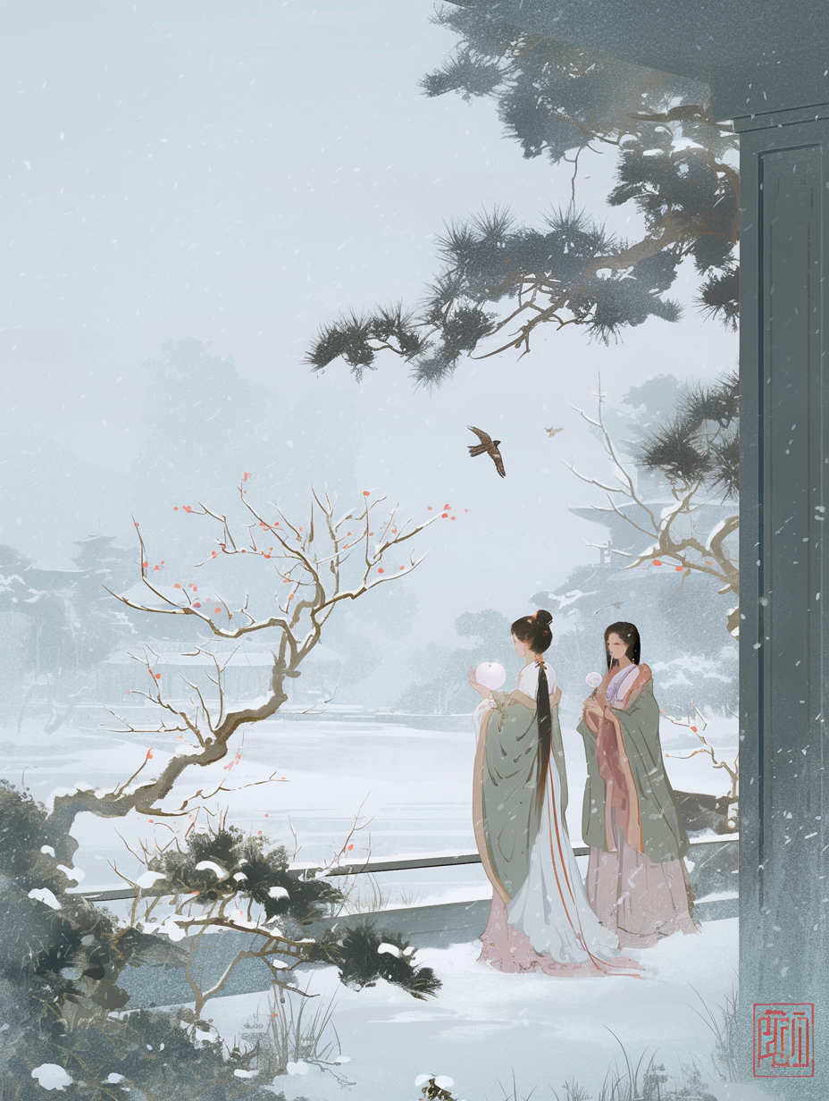小寒海报