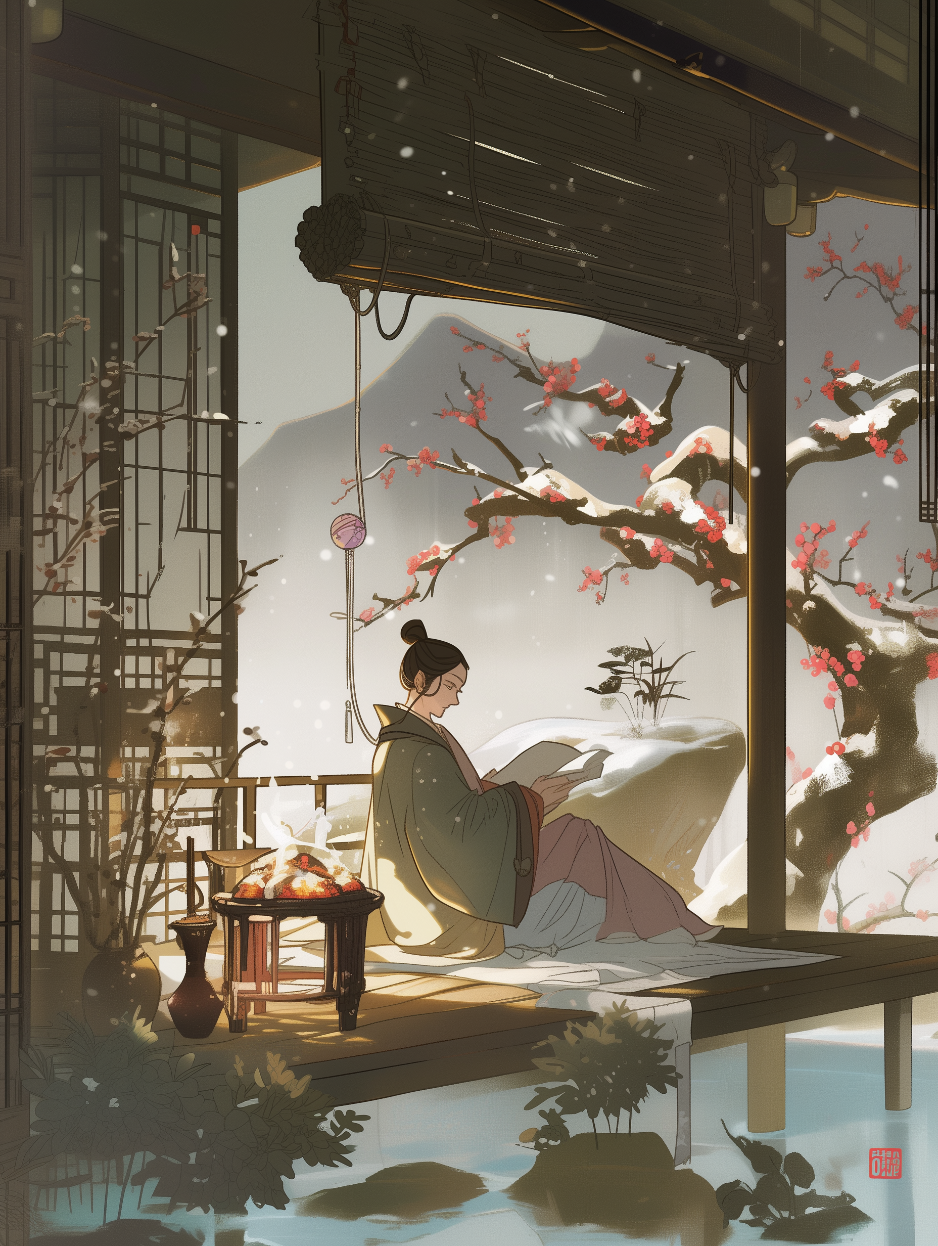 小雪海报